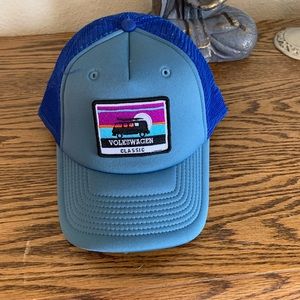 Volkswagen ball cap with snap closure